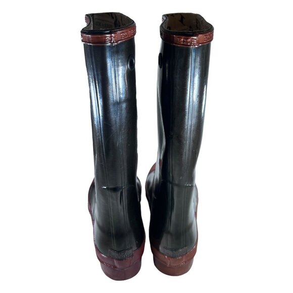 Vintage Explorers Mens Size 5 Rubber Boots 100% Waterproof Steel Shank Wellies - Picture 4 of 12
